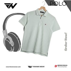 fanamawear White And Sky Step polo