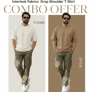 Fanamawear 230+ GSM Drop Shoulder T-Shirt in Bangladesh made with export interlock cotton and premium stitching