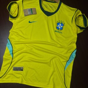 Brazil World Cup 2026 yellow home jersey player edition with slim fit design and premium fabric.